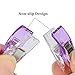 BIGTEDDY - 100pcs 2 Sizes Multipurpose Sewing Clips for Quilting and Binding Hem Making w/Case, Assorted Colors