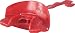 Vettex Adult Football Mouthguard, Red