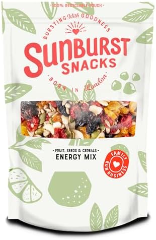 Sunburst Snacks Raw Energy Mix of Nuts, Seeds & Dried Fruit 1kg