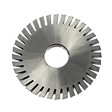 Kreissägeblätter Speed ​​Steel Diamete 60mm Kreissägeblatt Schlüsselfräsmaschine Sägeblatt 36 Zähne Schlüsselmaschine