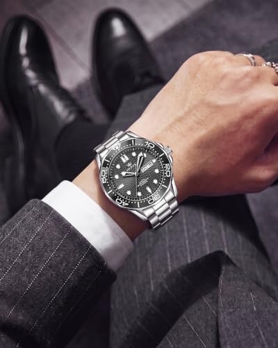 Image of OLEVS Watches for Men Luxury Dress Wirst Watch Gift | Large Dial,tainless Steel,Waterproof,Luminous,Watch Gift