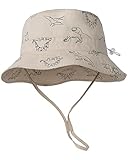 FURTALK Baby Kleinkind Kind Sonnenhut UV-Schutz Fischerhut Jungen Mädchen Verstellbarer Faltbare Sommer Strand Sonnenschutz Bucket Hat mit Breite Krempe