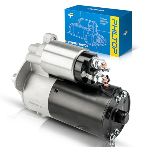 Image of PHILTOP 3273N New 1.4KW Starter Compatible with 1997-2010 Explorer, 1997-2011 Ranger, 2005-2010 Mustang, 2001-2005, 2007-2010 Explorer Sport Trac, 1998-2010 Mountaineer, 1998-2007 B4000, 1997 Aerostar