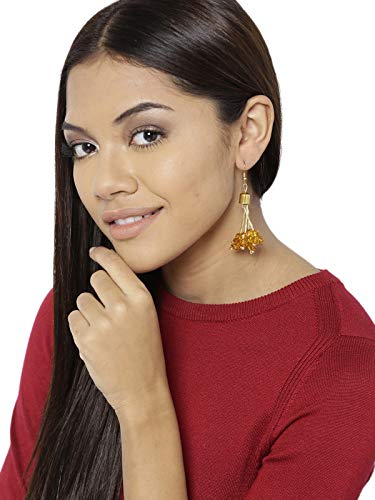 Ethnic Dangler Earrings (ZPFK8270)