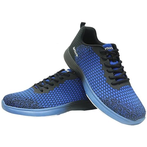 Image of Pyramid Men's Path Lite Seamless Mesh Bowling Shoes - Lightweight Seamless Design, Athletic Fit, Breathable Knit Upper, Universal Slide Soles
