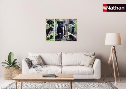 Puzzle 1500 pièces : Collection Vie Sauvage Le dernier jaguar Ravensburger Nathan - vue 6