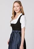 Stockerpoint Corinna Midi Dirndlschürze Blau - 5
