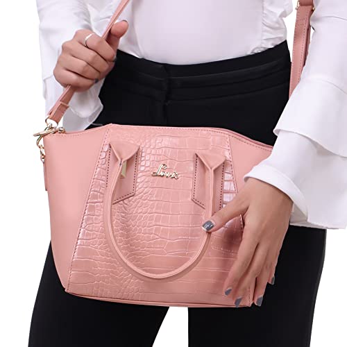 Lavie Women's Glossy Pammy Satchel Bag | Ladies Purse Handbag - Image 3
