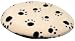 Pet Supply Imports-SnuggleSafe Heatpad Cover, Tan with Black Paw Print