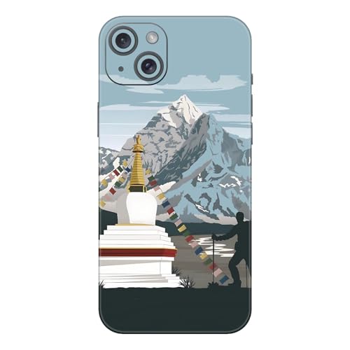 WRAP CRAFT Mobile Skin Sticker Compatible with Apple iPhone 15 Plus Skin Not Back Cover, Camera & Back Protector Mobile Skin Wrap; Apple 15 PLUS-KE-281- Best and cheap mobile covers in India