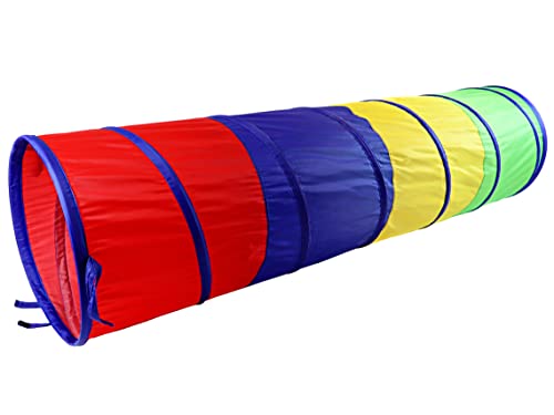 NARMAY® Tunnel de Jeu pour Enfants - pour intérieur et extérieur - 48 x 183 cm – Image 3