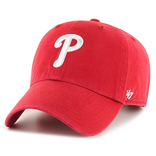 Gorra Relaxed Fit 47 MLB Philadelphia Phillies roja miniatura 1