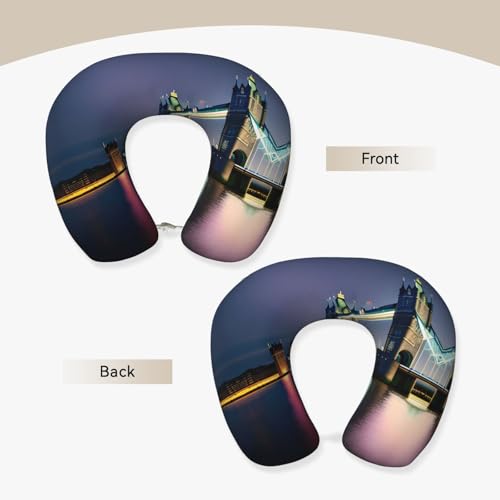 Almohada memory foam para cuello tamaño único negra miniatura 3