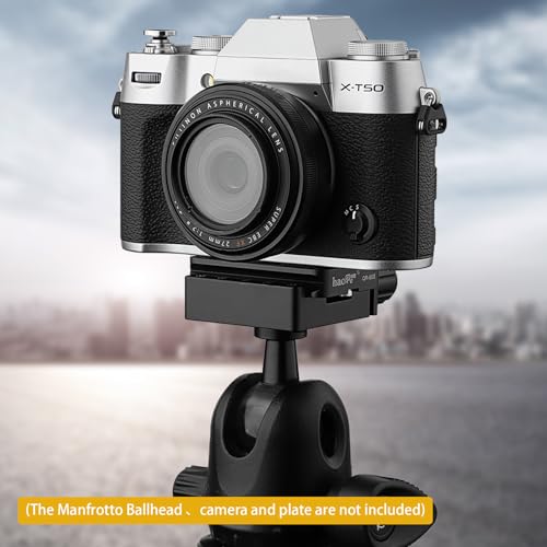 Haoge CP-51 50mm Screw Knob Quick Release Clamp Adapter Mount for Quick Release QR Plate Camera Tripod Ballhead Monopod Ball Head Fit Arca Swiss - Image 3