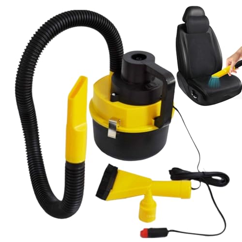車用掃除機 - タンク容量 1.2 ガロン |ポータブル湿式乾式車用掃除機、高吸引力モーター |オートディテイリングクリーニングツール |室内装飾品、カーペット、ペットの毛、こぼれ、破片、トランク