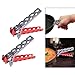 Luzhengyang 2X Pot Clip Gripper Holder - Weight Aluminum Cookware Lifter Kit for Outdoor Camping and Picnic Cooking - Portable Oven Tool for Pans and Pots