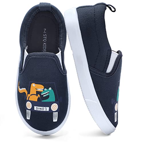 Toddler Slip on Shoes Girls & Boys Canvas Loafers Shoes