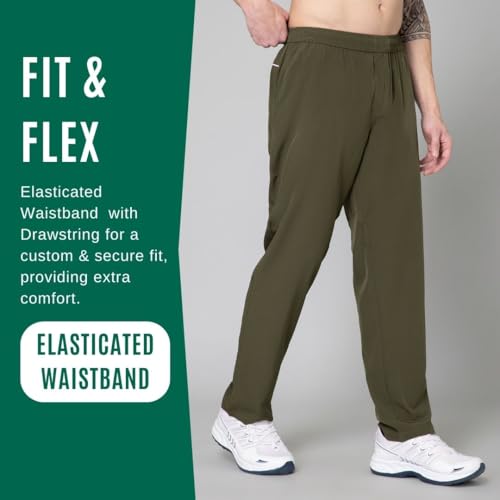 Image of Track Pant for Men for Running, Gym Sports Lower for Men & Boys Summer Track Pants for Men, Boys Multipurpose Mens Lower Activewear Regular Fit Trousers Sports Night Pants for Men