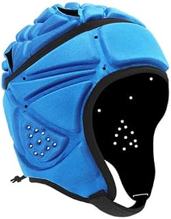 Flag Football Helmet Padding Youth, Adjustable Rugby Helmet, Lightweight Breathable Speedflex Helmet for Soccer, Hockey