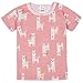 Gerber Baby Girls 4-Piece Pajama Set, Little Llama Pink, 18 Months