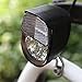 Beuiouer Dynamo Bike Light Front Light Set Input AC 6V 3W Dynamo Bicycle LED Headlight Bike Accessories, Black