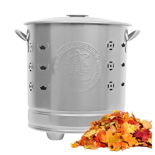 Efficient Stainless Steel Paper Burner