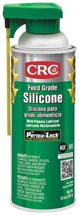 CRC Food Grade Silicone Lubricant, (Net Weight: 10 oz) 16oz Aerosol (2 Pack)