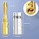 VCELINK Bananenstecker Lautsprecher 24K Vergoldet, 0,75mm - 4mm, (4 Paar / 8 Stück), Banana-Steckverbinder High End für Lautsprecherkabel, Verstärker, HiFi-Boxen, AV Receiver,Schraubbar (8)