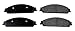 Monroe FX1070 ProSolution Semi-Metallic Brake Pad
