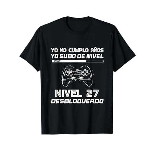 27 Cumpleaños Regalo Años Divertido Decoración Gamer 1995 Camiseta