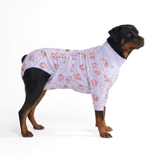 Image of Spark Paws Dog Recovery Suit - Surgical Onesie After Surgery, Male & Female