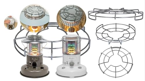 Kiryuize トヨトミ ストーブ対応ごとく RB-25・RL-25専用ゴトク RBGT-1互換品 【TOYOTOMI 対流形 石油ストーブ用 五徳】トヨトミレインボーストーブ専用ごとく アウトドアクッキング 鍋置き やかん置きなどに。※職人手造りのためメッキの塗装むら若干あり(★ごとく小型)