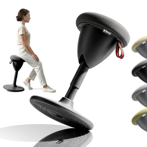 Image of Tervo Model W - Wobble Stool - Ergonomic Standing Desk Chair - Sit Active