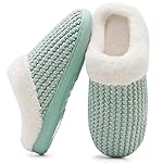 Mabove Hausschuhe Damen Winter Wärme Bequem Plüsch Pantoffeln Indoor Home rutschfeste Kuschelig Weite Leicht Slipper