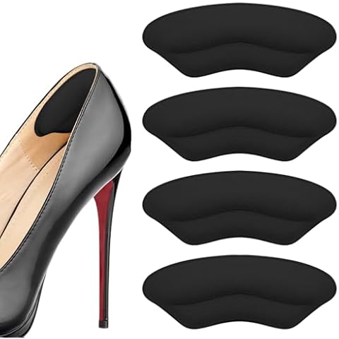 2 Pairs Heel Pads for Shoes, Filler Improved Shoe Fit and Comfort,Heel Grips Liner Cushions Inserts for Loose Shoes， Anti Slip Shoe Filler Make Shoes Fit Tighter Cover