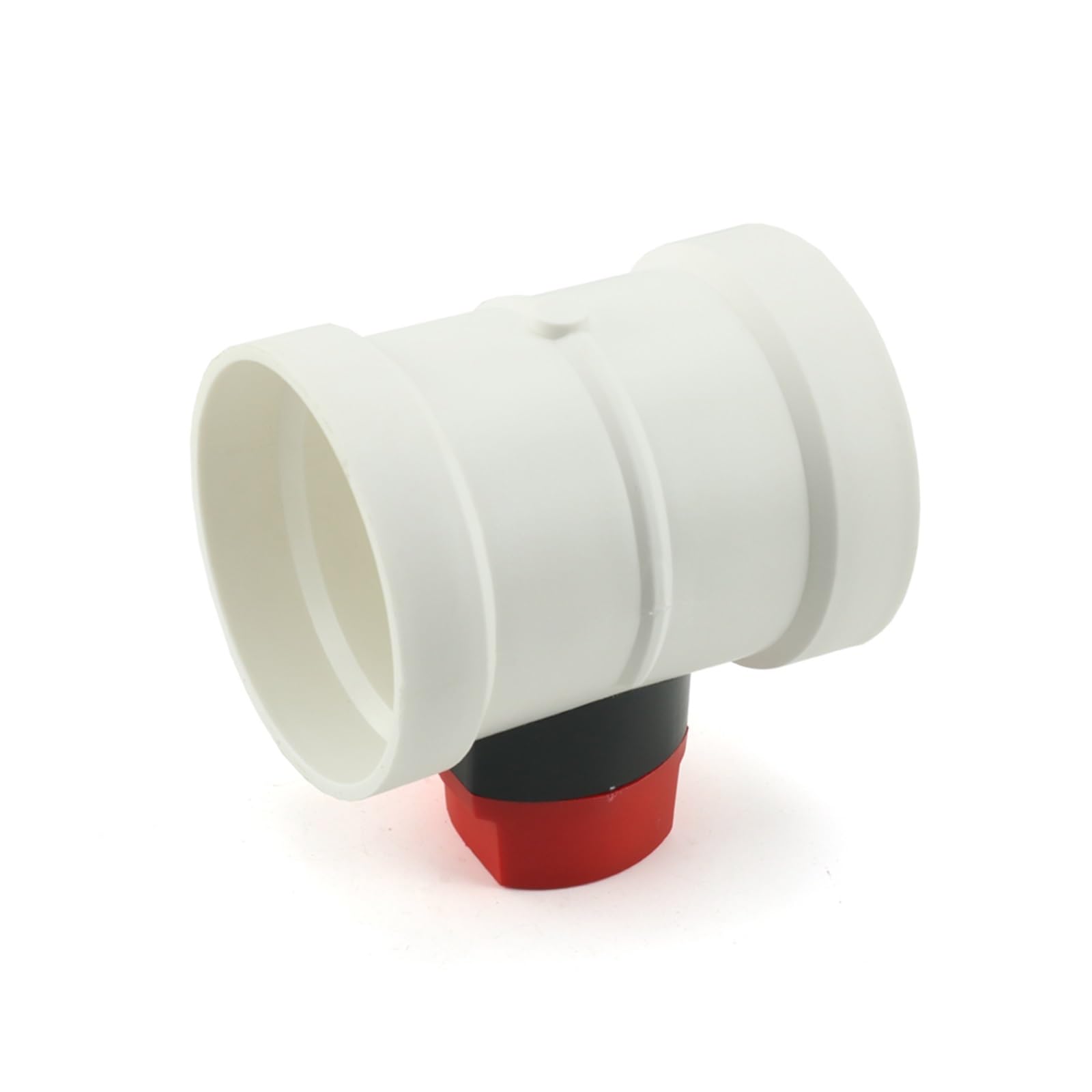 Zawór kulowy, Plastikowy Amortyzator Powietrza Z Napędem ABS 75 MM/110 MM Zawór Zwrotny PCV Kanałowy Regulator Głośności Do Rury Wentylacyjnej(75mm)