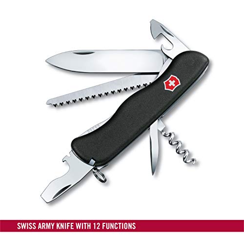 Canivete Victorinox Forester, Preto, 12 funções