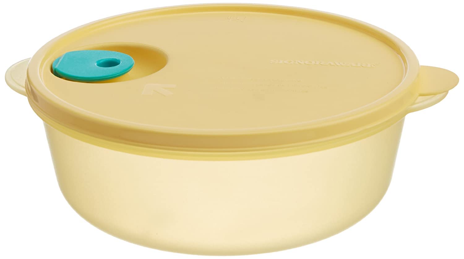 Signoraware Micro Delight Magic Bowl, 1.5 litres, Lemon Yellow Signoraware Micro Delight Magic Bowl, 1.5 litres, Lemon Yellow