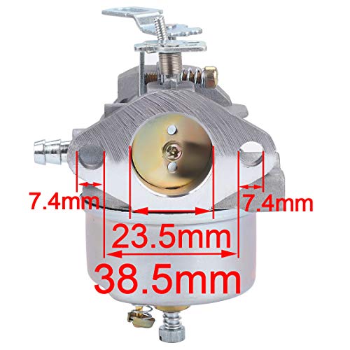 Hipa 632334 632334A Carburetor For Tecumseh Hmsk80 Hm100 Hm70 Hm80 Hmsk90 Hm100 Hmsk100 Ohsk110 Ohsk120 Ohsk125 7Hp 8Hp 9Hp Snow Blower Snowthrower King Engine #TOP3