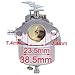 Hipa 632334 632334A Carburetor for Tecumseh HMSK80 HM100 HM70 HM80 HMSK90 HM100 HMSK100 OHSK110 OHSK120 OHSK125 7hp 8hp 9hp Snow Blower Snowthrower King Engine