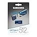 Samsung Type-C USB Flash Drive, 512GB, Transfers 4GB Files in 11 Secs w/Up to 400MB/s USB 3.2 Gen 1 Read Speeds, Compatible w/USB 3.0/2.0, Waterproof, 2022, Blue, MUF-512DA/AM