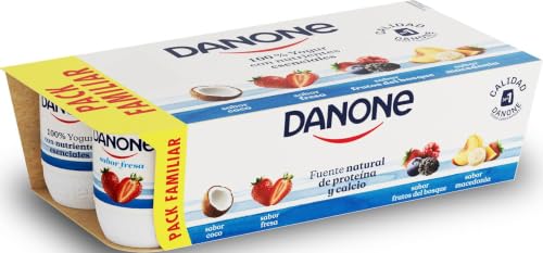 Danone Sabores Fre/Mac/Coc/Fr. Bosque 8x120 g