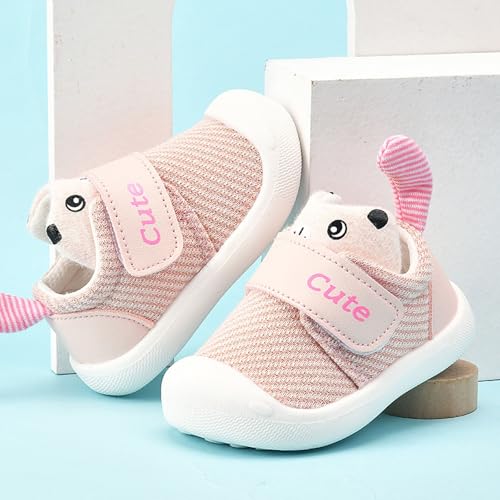 Toddler Squeaky Sneakers Flat Non Slip Strap First Walking Sport Shoes Baby Boys Girls Outdoor Lightweight Casual Shoes4