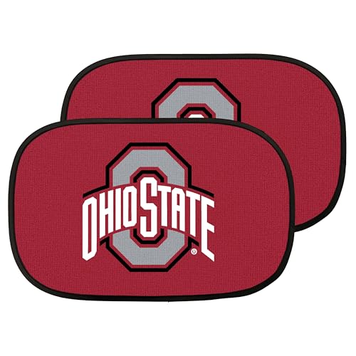 Image of NCAA Ohio State Buckeyes Side Window Auto Shade 2 Pack