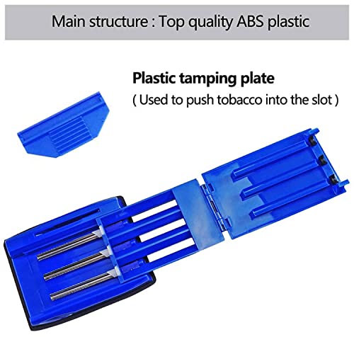 Royal Swag Triple Or 3 Cigarette Injector Manual Cigarette Filling Machine | Suitable For Regular & King Size Cigarettes Tube - Hand Made Cigarette Filler Small Travel Size Making Rolling Machine #TOP5