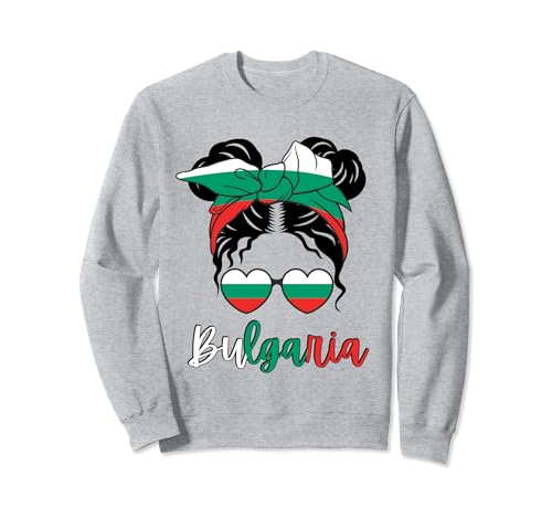 Bulgaria, chica búlgara, bandera de Bulgaria, bandera búlgara Sudadera
