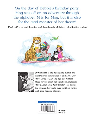 Mog's ABC: The illustrated adventures of the nation's favourite cat, from the author of The Tiger Who Came To Tea - Image 2