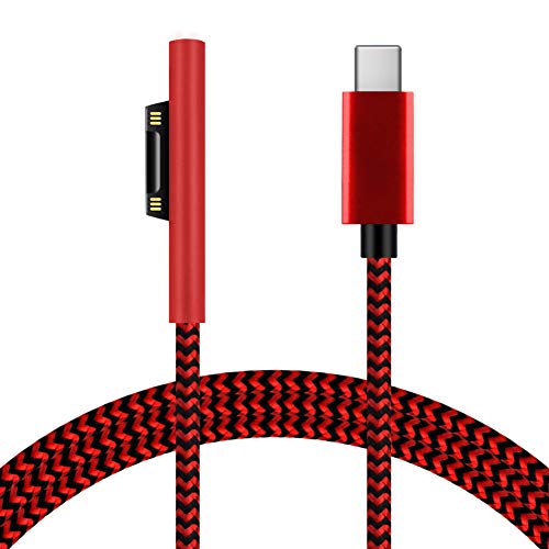 Amazon.co.jp: Sisyphy Surface to USB-C PD 急速充電ケーブル【1.8m