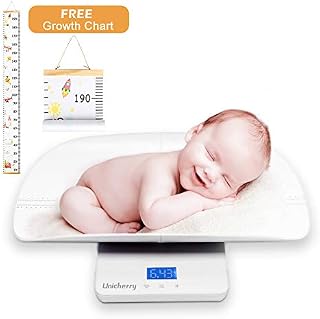 Baby Scale, Multi-Function Digital Baby Scale with Free Growth Chart to Measure Your