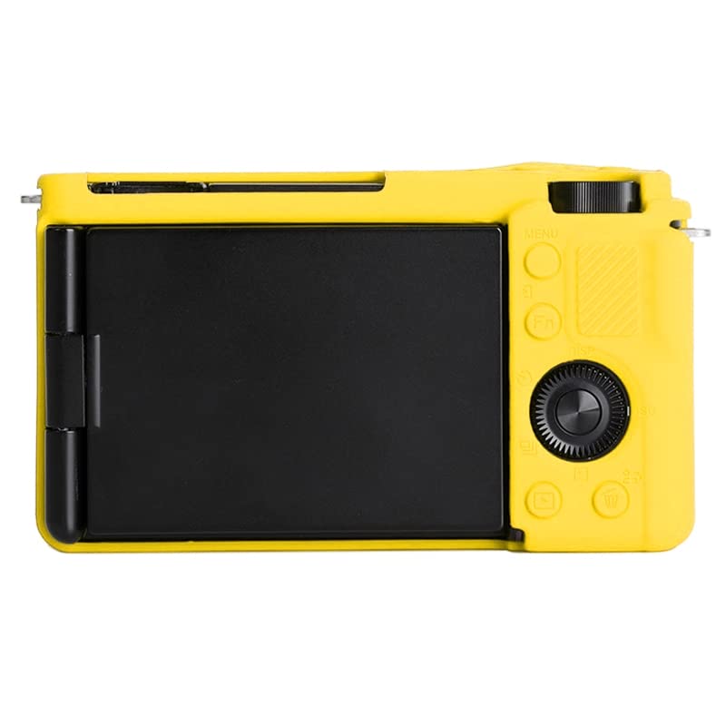Image of Havilah for Sony ZV-E10 Soft Silicone Protective Camera Case (Yellow)